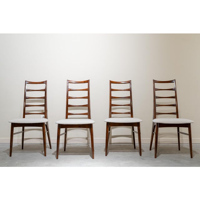 Danish Lis Chairs from Niels Kofoed, 1960s, Set of 4 For Sale - Image 12 of 12
