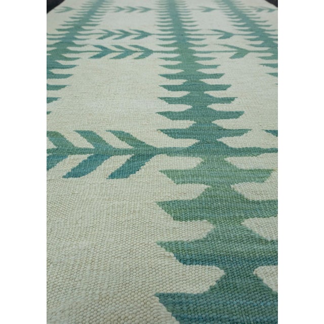 Early 21st Century Turkish Kilim Oriental Handmade Flatweave 2'11" x 4'5" #18159 For Sale - Image 5 of 8