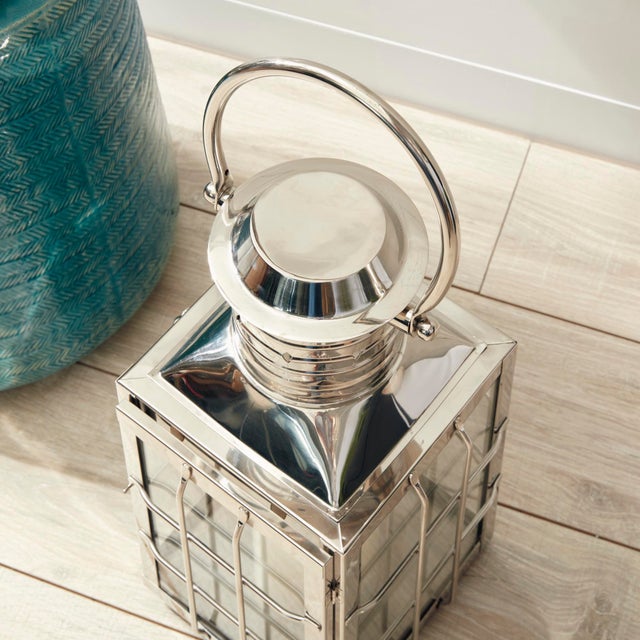 Modern Nantucket Outdoor Lantern 17.5" For Sale - Image 3 of 6