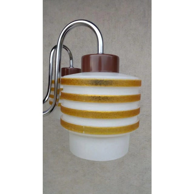 Metal Vintage Type V202-1388 Chandelier from Lidokov, 1960s For Sale - Image 7 of 11