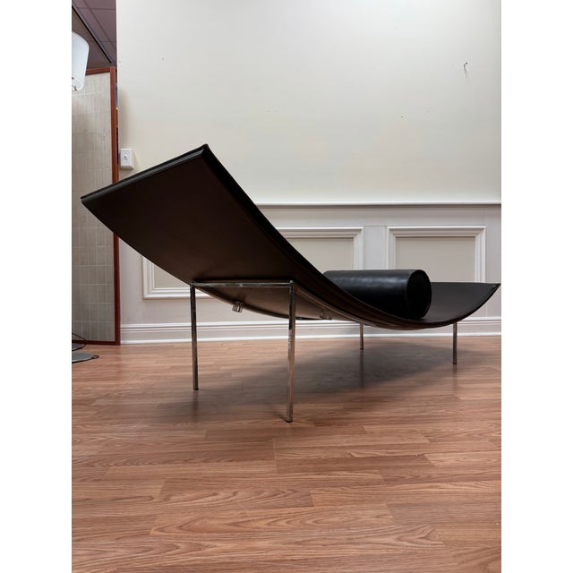 Early 21st Century Minimalist Italian Axent Chaise Lounge Attributed to Giuseppe Viganò for Ivano Redaelli For Sale - Image 5 of 7