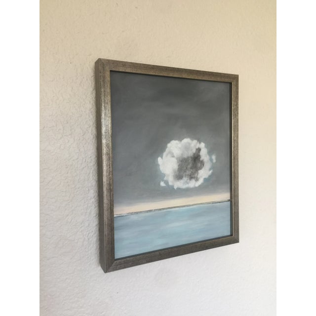 Contemporary White Cloud With Grey Sky For Sale - Image 3 of 7