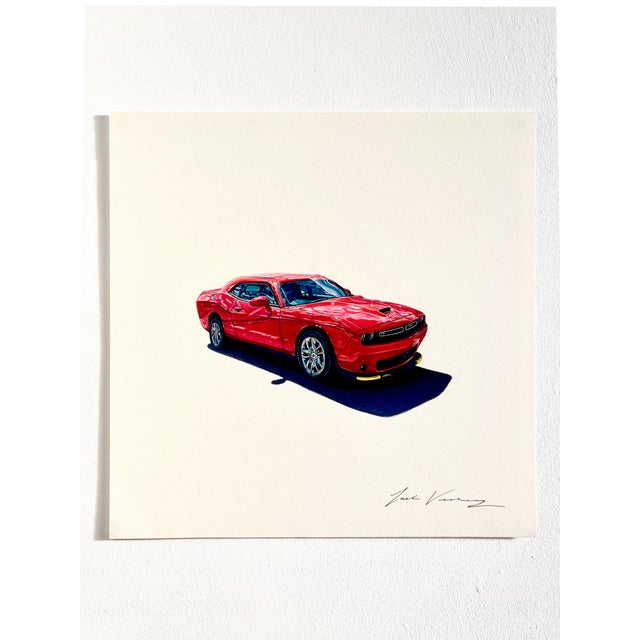 You're standing at the roadside somewhere in Utah. Not a car in sight — then this bolts past you. Red chassis swallowing...