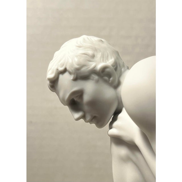 Ceramic Lladró Scientia Porcelain Man Figurine Matte Finish #1018018 Mint Condition! For Sale - Image 7 of 13
