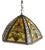 Tiffany Stained Glass Pendant Light, 1960s For Sale