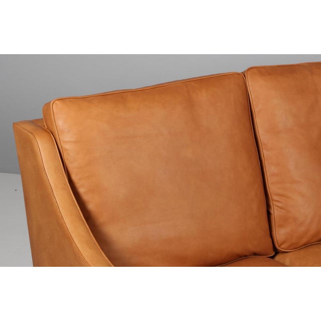 Vintage Danish Model 2209 Three-Seat Sofa by Børge Mogensen For Sale - Image 3 of 8