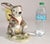 Gray Italian Collectible Handmade Rabbit Bunny Animal Ceramic Figurine Arts & Crafts For Sale - Image 8 of 14