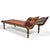 Brown Teak and Cane Colonial Chaise Lounge For Sale - Image 8 of 12