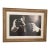 Vintage Black and White Photo of Boxer’s Hands in Gold Wooden Frame For Sale