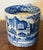 Antique Early 19th Century English George III Staffordshire Pearlware Blue & White Pottery Porter's Tankard Mug Circa 1820 For Sale - Image 14 of 14