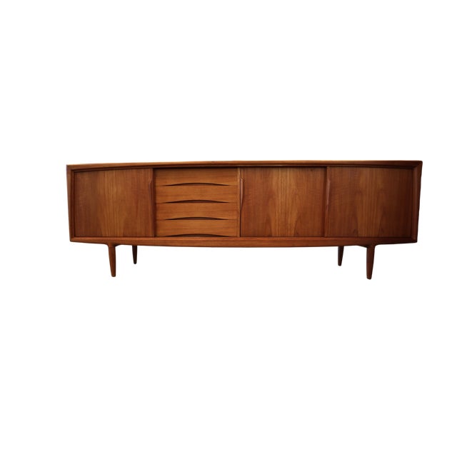 Vintage Sideboard in Teak by Axel Christensen for Omann Jun, 1960s For Sale - Image 18 of 18