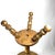 Bronze Vintage MCM Ethan Allen Heirloom Maple Nutmeg Round Side Table For Sale - Image 8 of 10
