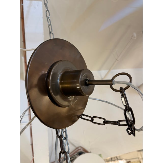 Angelo Mangiarotti for Vistosi Minigiogali Cla Chandelier For Sale - Image 11 of 12