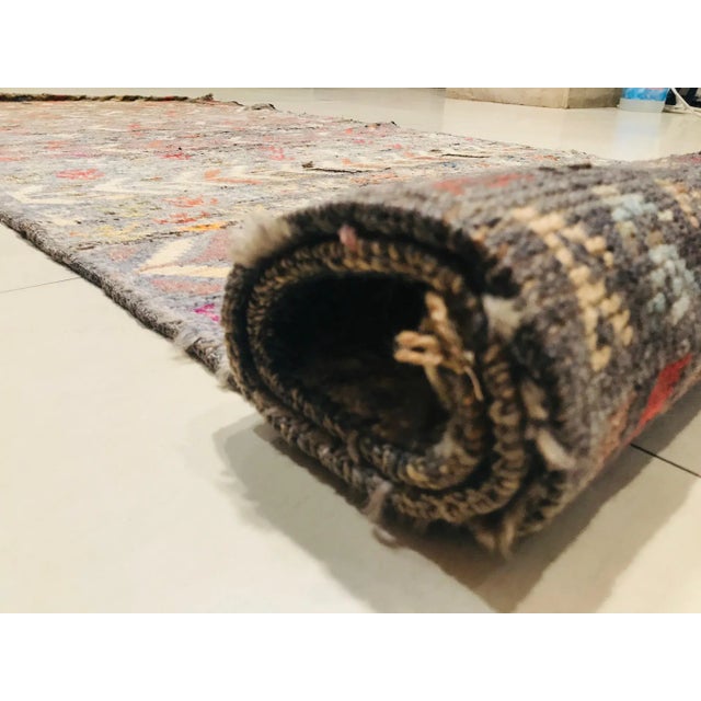 Vintage Hand-Crafted Wool Carpet, 1981 For Sale - Image 11 of 13