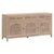 Cane Media Cabinet, Smoke Gray Oak For Sale - Image 9 of 12