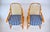 Rustic Vintage Snowshoe Arm Chairs by SnoCraft, Norway Maine For Sale - Image 3 of 14