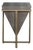 Geometric Shagreen Accent Table For Sale