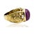 Contemporary Late 20th Century Keith Davis 12.33 ct Burma Ruby Ring, Size 8 For Sale - Image 3 of 4