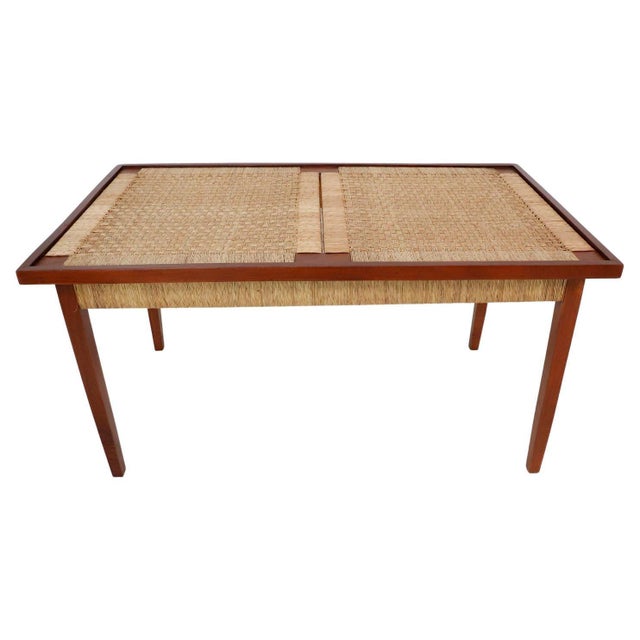 Wood Midcentury Mexican Dining Table in the Style of Michael Van Beuren For Sale - Image 7 of 7
