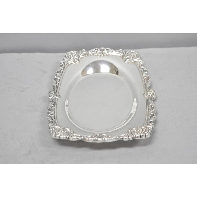 Vintage Victorian Sir Christopher by Wallace Silver Plated Gravy Boat Underplate For Sale - Image 9 of 11