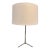 Visual Comfort Chrome Tripod Table Lamp For Sale