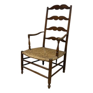 French Provencal Style Ladderback Chair For Sale