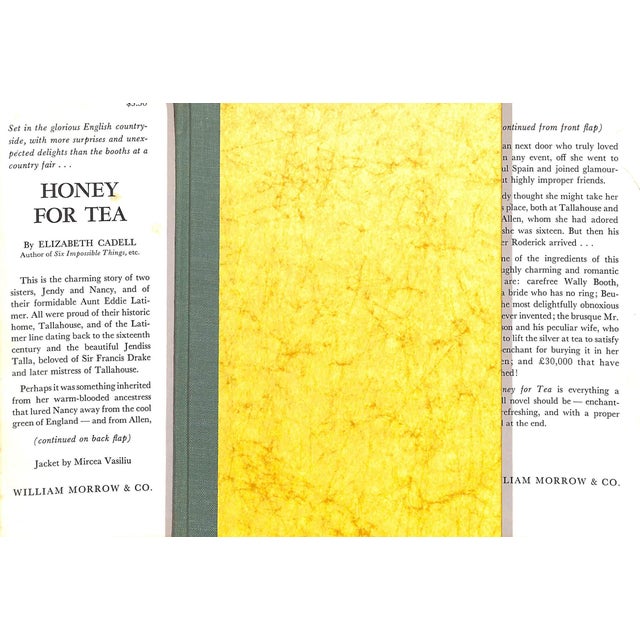 Traditional "Honey for Tea" Book 1962 Cadell, Elizabeth For Sale - Image 3 of 4