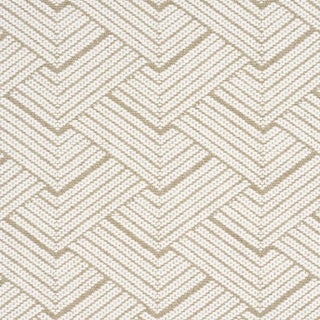 Schumacher Minna Heavyweight Linen Fabric In Ivory For Sale