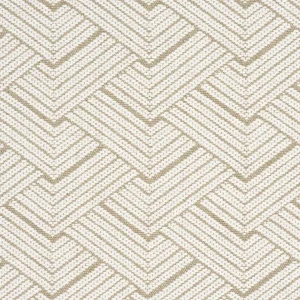 Schumacher Minna Heavyweight Linen Fabric In Ivory