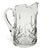 Glass Late 20th Century Royal Brierley Ascot Hand Cut Lead Crystal 32 Oz Ice Lip Pitcher For Sale - Image 7 of 12