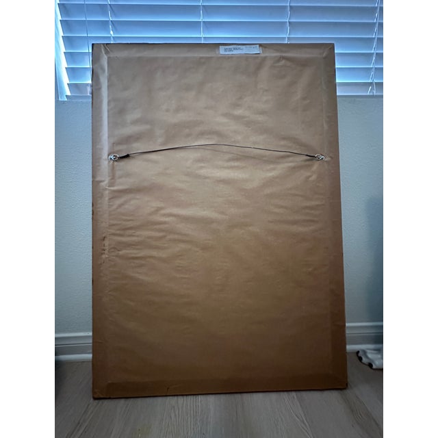 Original Watercolor Painting Framed Art of a Woman’s Face, by Tracey Quin 41x29 For Sale In Los Angeles - Image 6 of 7