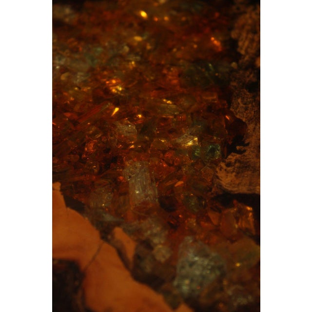 The Burlwood Co. Star Dust Redwood Burl Live Edge Coffee Table For Sale - Image 9 of 18