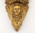 Late 20th Century Baroque Style Gilt Masque Wall Appliques, Pair For Sale - Image 5 of 8