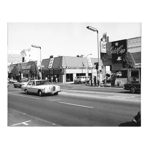 1970s Gold Cup Restaurant Los Angeles Photograph by Don Ware
