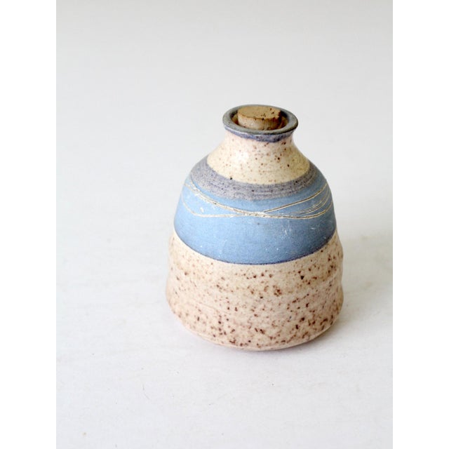 Vintage Studio Pottery Jar For Sale - Image 9 of 11