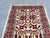 Cream and Red Kazak Wool Runner Rug, Tribal Hallway Rug, 2'8" X 8'9" For Sale - Image 12 of 16