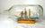 Nautical Vintage Handmade Nautical Wood Sail Ship Boat in Glass Bottle Model Sculpture For Sale - Image 3 of 14