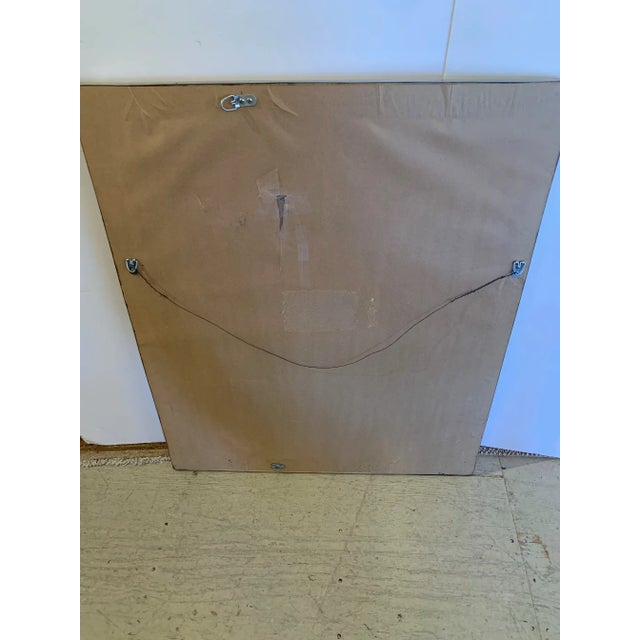 Italian Silver Giltwood Mirror With Calla Lily Decoration For Sale - Image 12 of 13