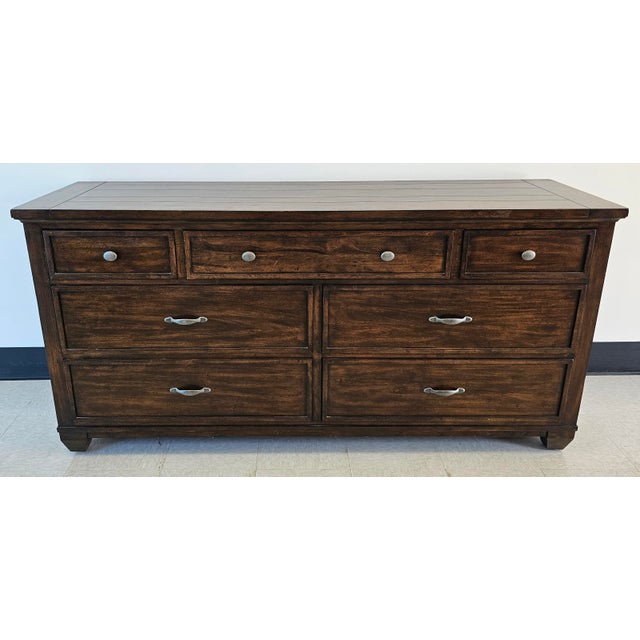 Ethan Allen Reeves Collection dresser secretary in great vintage condition. Drawers open and close very smoothly. Measures...