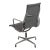 Vitra Patinated Grey Fabric EA-109 Chair by Charles Eames for Vitra For Sale - Image 4 of 5