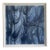 Contemporary Black and Blue Abstract Painting For Sale