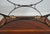 Wrought Iron Mahogany Rolling Bar Cart For Sale In Philadelphia - Image 6 of 12