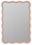 Candace Bubblegum Wall Mirror Material: Engineered Hardwood Item Bevel: No Hanger Type: D-Ring Hangs Both Ways: Yes Glass...