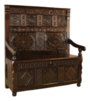 Late 17th/Early 18th Century English Oak Settle