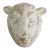 Mid-Century French Sheep Head Wall Plaque For Sale