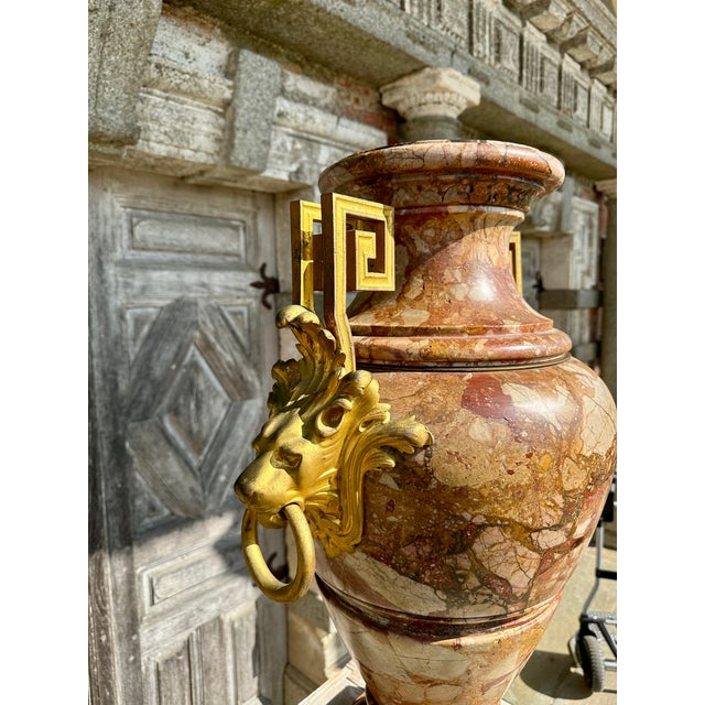 Antique Marble Urn Vase, 1800s For Sale - Image 6 of 14