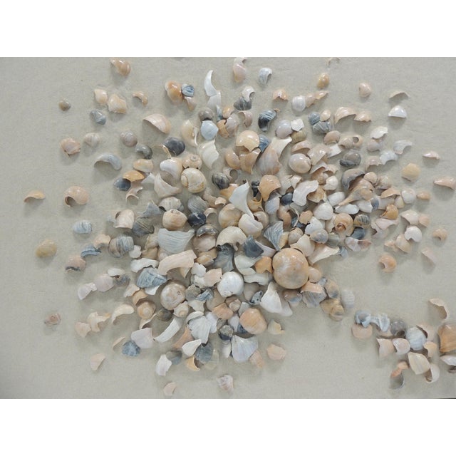Tan Coastal Mixed-Media Assemblage Art by Artist David Langdon (Xx) For Sale - Image 8 of 9