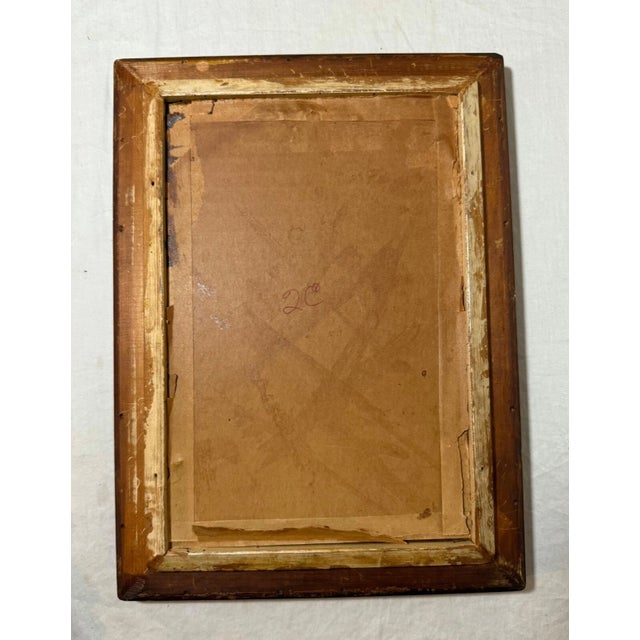 Antique 1830 French Military Portrait of Man in Uniform Armed Drawing Sketch For Sale - Image 10 of 10