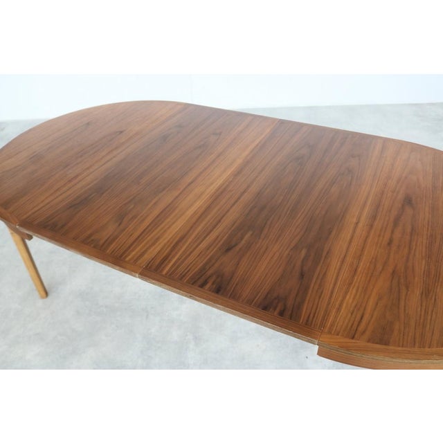 Vintage Swedish Extendable Dining Table, 1960s For Sale - Image 9 of 13