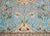 Sky Blue Vintage Persian Tabriz Rug For Sale - Image 8 of 12